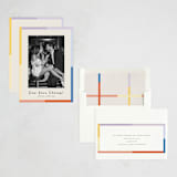 "Rainbow Stripe" - Holiday Cards in Rainbow by Blustery August - Assembled