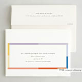 "Rainbow Stripe" - Holiday Cards in Rainbow by Blustery August - FREE Recipient Addressing