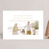 "Paths" - Holiday Cards in Sand by Blustery August - Front