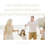 "Paths" - Holiday Cards in Sand by Blustery August - Detail