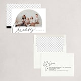 "Arched Cheers" - Holiday Cards in Snowflakes by Jessica Corliss - Assembled