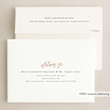 "Chalk Lettering" - Holiday Cards in Snow by Adelyn T. - FREE Recipient Addressing