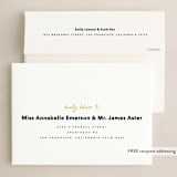 "Better Year" - Holiday Cards in Snow by Erica Krystek - FREE Recipient Addressing