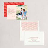 "Kinda Normal" - Holiday Cards in Winter Rose by Hudson meet Rose - Assembled