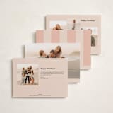 "Bring on the cheer" - Holiday Cards in Creamsicle by Snow and Ivy - Back of Card Options