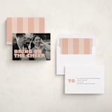 "Bring on the cheer" - Holiday Cards in Creamsicle by Snow and Ivy - Assembled