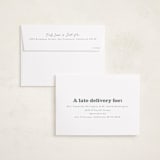 "Sometime" - Holiday Cards in Snowflake by Hudson meet Rose - FREE Recipient Addressing