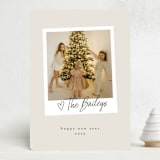 "holiday snapshot" - Holiday Cards in Cream by Karidy Walker - Front