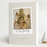 "holiday snapshot" - Holiday Cards in Cream by Karidy Walker - Folded Card