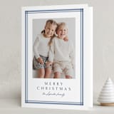 "Trim" - Holiday Cards in Sea by Lea Delaveris - Folded Card