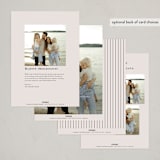 "Chic New Year" - Holiday Cards in Ecru by Hooray Creative - Back of Card Options
