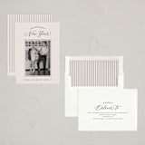 "Chic New Year" - Holiday Cards in Ecru by Hooray Creative - Assembled