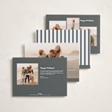 "Perfectly Simple" - Holiday Cards in Snow by Carolyn MacLaren - Back of Card Options