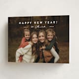 "Perfectly Simple" - Holiday Cards in Snow by Carolyn MacLaren - Folded Card