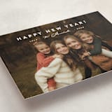 "Perfectly Simple" - Holiday Cards in Snow by Carolyn MacLaren - Detail