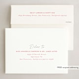 "Hypercolor" - Holiday Cards in Cherry by AK Graphics - FREE Recipient Addressing