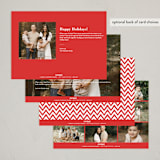 "Family Year in Review" - Holiday Cards in Holly by cambria - Back of Card