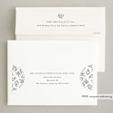 "Lisette" - Holiday Cards in Slate by Vivian Yiwing - FREE Recipient Addressing