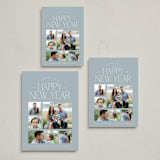 "Lisette" - Holiday Cards in Slate by Vivian Yiwing - Formats Available