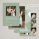"Center" - Holiday Cards in Snow by Susan Brown - Back of Card Options