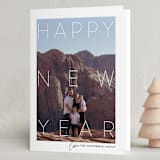 "Center" - Holiday Cards in Snow by Susan Brown - Folded Card
