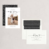 "Arched" - Holiday Cards in Coal by Annie Clark - Assembled
