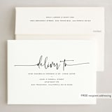 "Arched" - Holiday Cards in Coal by Annie Clark - FREE Recipient Addressing