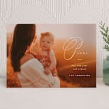 "Minimalist Peace" - Holiday Cards in Salt by Erin L. Wilson - Front