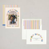 "This Will Be Our Year Arched Type" - Holiday Cards in Candy Jar by Ampersand Design Studio - Assembled