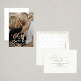 "scripted cheers" - Holiday Cards in Snow by Jackie Crawford - Assembled