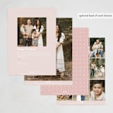 "Seasons in review" - Holiday Cards in Melon by Adelyn T. - Back of Card