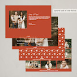 "good times ahead" - Holiday Cards in Peppermint by Nicole Barreto - Back of Card Options
