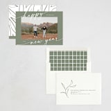 "New Outlook" - Holiday Cards in Moss by Cindy Reynolds - Assembled