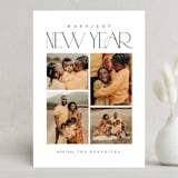 "New Us" - Holiday Cards in Snow by Brooke Chandler - Front