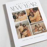 "New Us" - Holiday Cards in Snow by Brooke Chandler - Detail