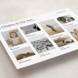 "a glimpsed year" - Holiday Cards in Pepper by Bramble Studio - Detail