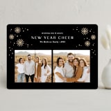 "Sparkle & Shine" - Holiday Cards in Shadow by Melanie Kosuge - Front