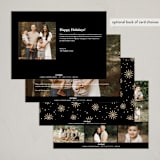 "Sparkle & Shine" - Holiday Cards in Shadow by Melanie Kosuge - Back of Card