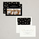 "Sparkle & Shine" - Holiday Cards in Shadow by Melanie Kosuge - Assembled