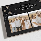 "Sparkle & Shine" - Holiday Cards in Shadow by Melanie Kosuge - Detail