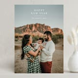 "header" - Holiday Cards in Marshmallow by Jennifer Lew - Front