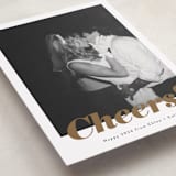 "Bold Cheers" - Holiday Cards in Ink by Emily Sabol Goss - Detail