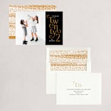 "Ornate Year" - Holiday Cards in Noir by Ana Sharpe - Assembled