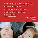 "Kinda Normal" - Holiday Cards in Ruby by Hudson meet Rose - Detail