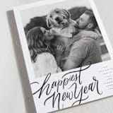 "Happy!" - Holiday Cards in Ink by Wildfield Paper Co - Detail