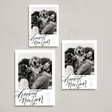 "Happy!" - Holiday Cards in Ink by Wildfield Paper Co - Formats Available