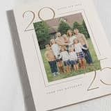 "Across" - Holiday Cards in Golden by Amy Kross - Detail