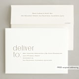 "Across" - Holiday Cards in Golden by Amy Kross - FREE Recipient Addressing
