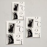 "Stacks" - Holiday Cards in Cream by Ellen Schlegelmilch - Formats Available
