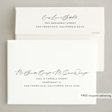 "shout!" - Holiday Cards in Snow by Carolyn Nicks - FREE Recipient Addressing